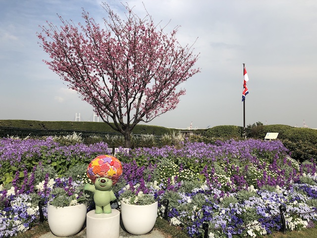 港の見える丘公園の桜