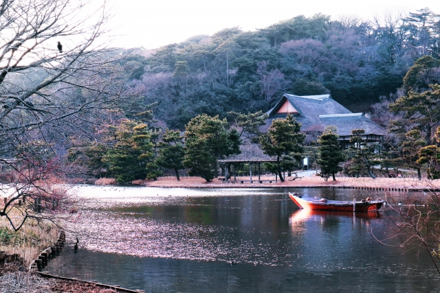 昼の三溪園