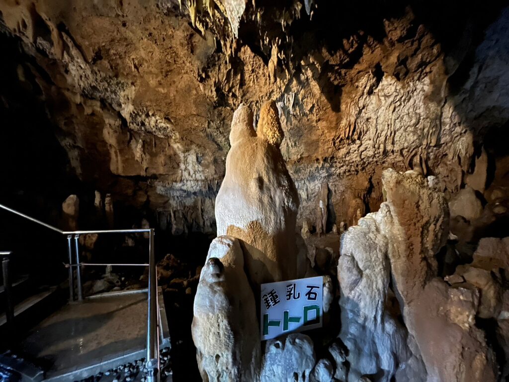石垣島鍾乳洞のトトロ