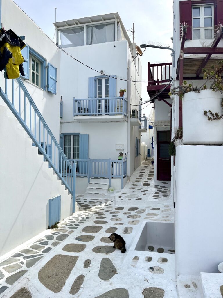 ギリシャミコノス島の風景