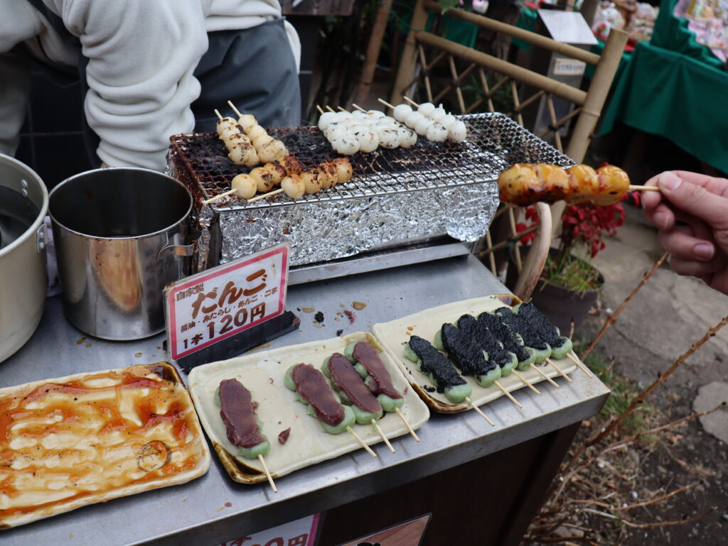 深大寺近くのお団子やさん