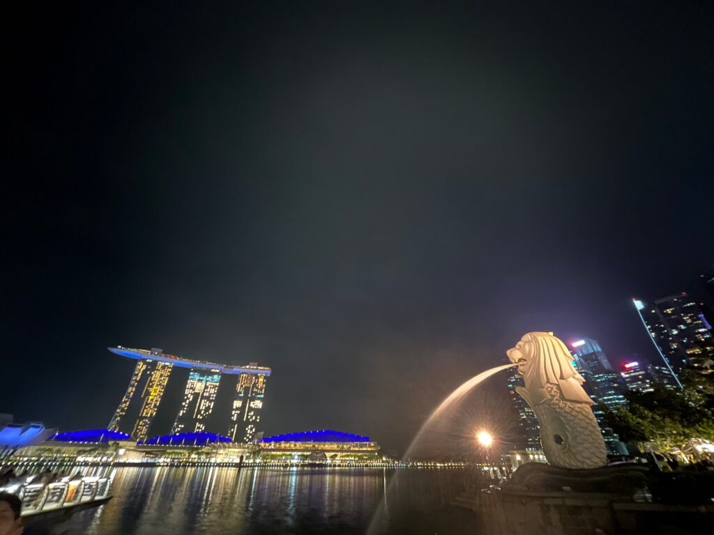 シンガポールの夜景