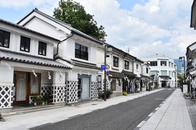 松本の中町通り