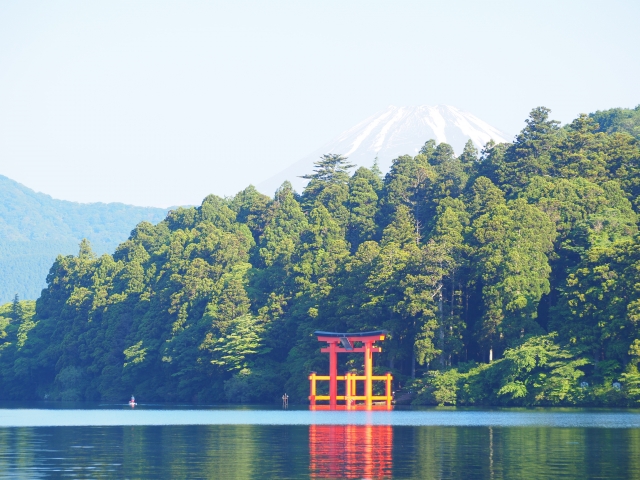 箱根神社の鳥居